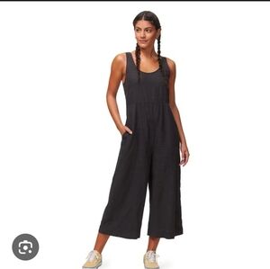NWT XL Patagonia Garden Isle Jumpsuit Whole Weave Ink Black